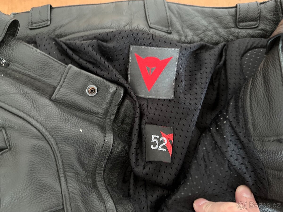 Dvoudílná kožená kombinéza na motorku DAINESE - 9
