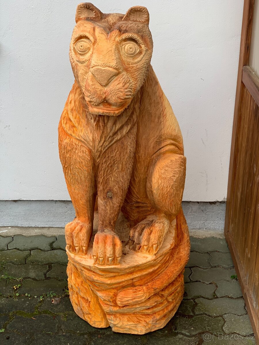 Dřevěná socha - 9