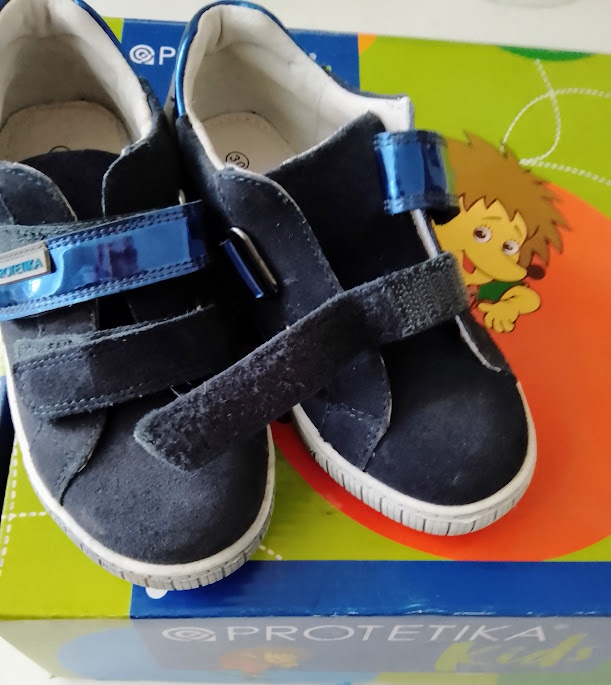 NOVÉ BOTY PROTETIKA DĚTSKÉ MODRÉ 30 - VÁNOČNÍ DÁREK - 9