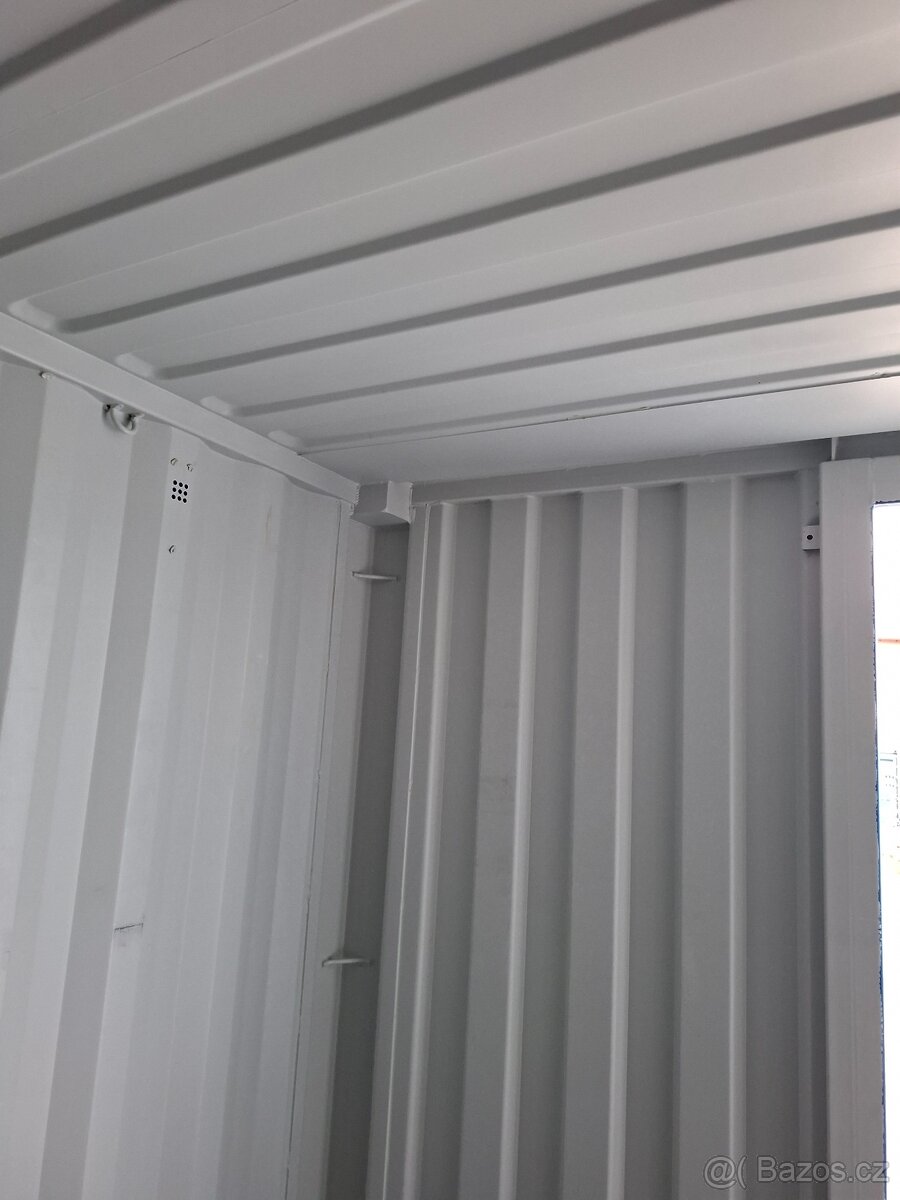 Modrý lodní kontejner 20\' se 3 dveřmi – flexibilní - 9