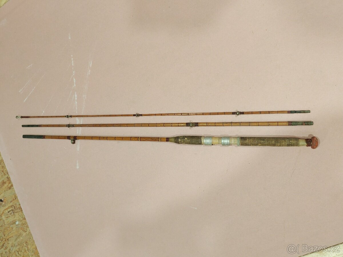 Staré rybářské pruty - 9