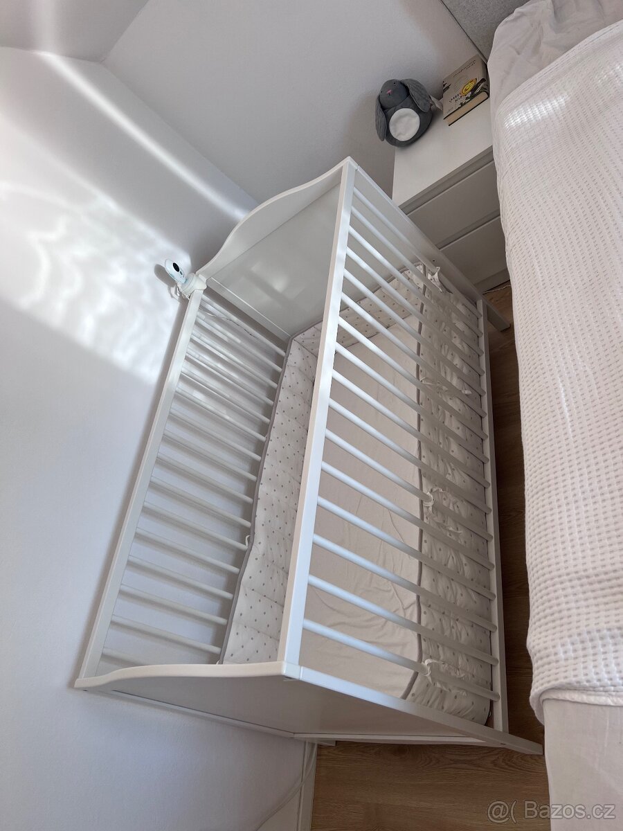 Dětská postýlka IKEA + matrace  - 9