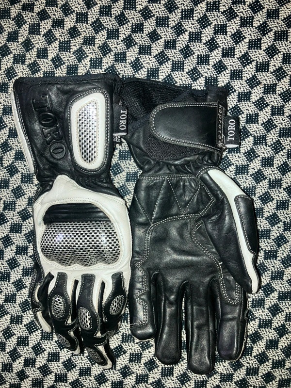 Kožené rukavice s kevralem Keprotec vel.XS - 9