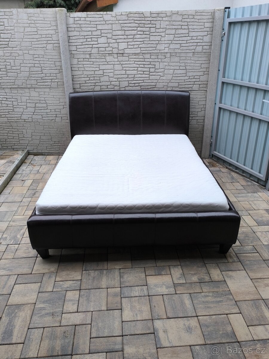 Prodám manželskou postel + Matraci ZDARMA - 9