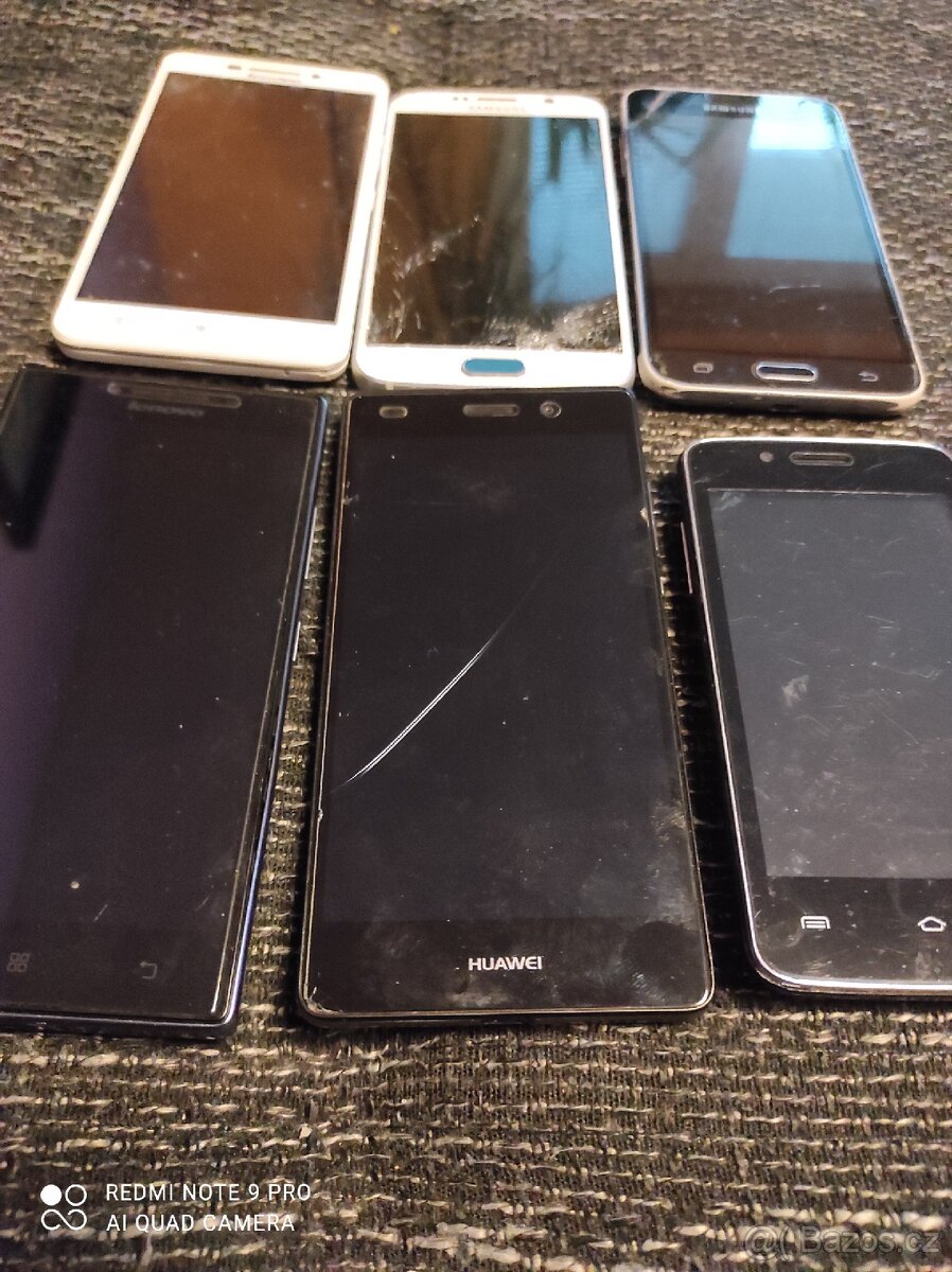 Vyřazené mobilní telefony na náhradní díly - 9