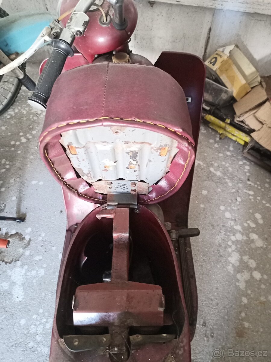 Jawa 555 DELUXE pařez - bez TP rok 1959 - 9