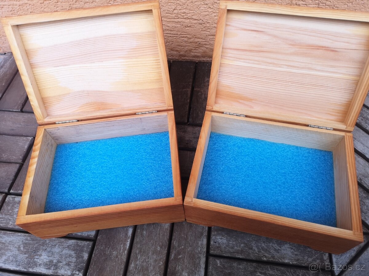 Dřevěné krabičky s víkem - 9