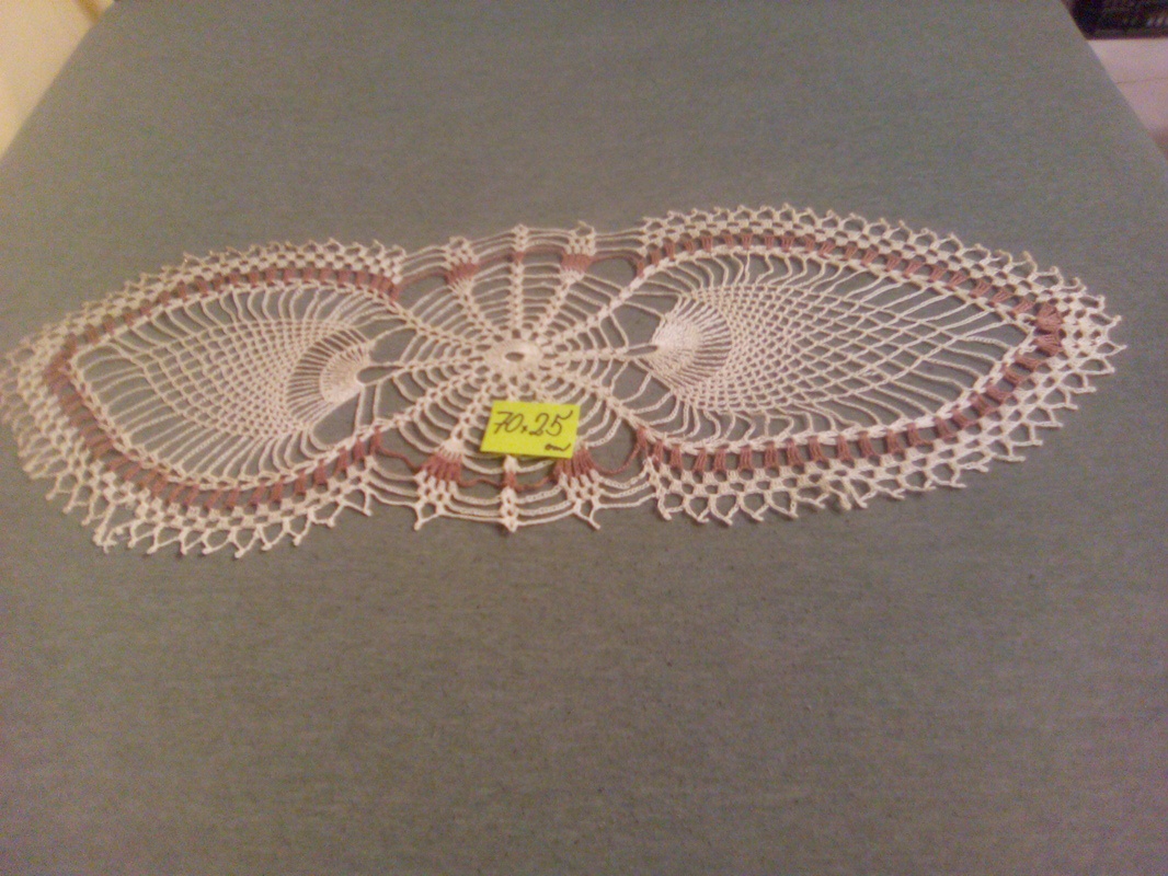 STARÉ HÁČKOVANÉ -PLETENÉ DEČKY - RUČNÍ PRÁCE - 9