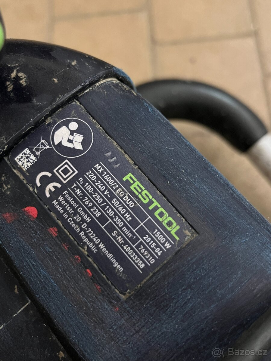 2 x míchadlo Festool MX 1600/2 EQ DUO - 9