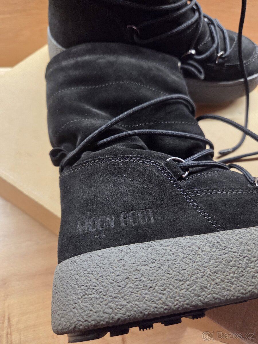 Černé sněhule Moon Boot 39 - 9