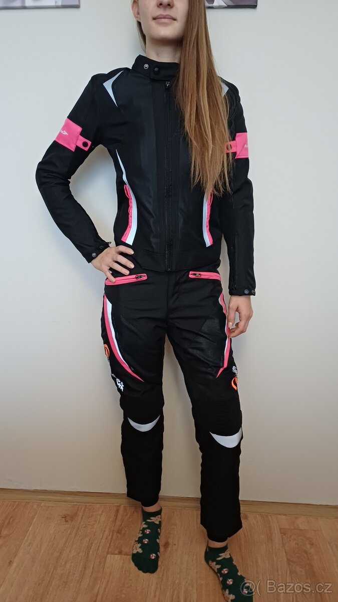 Kožená dámská kombinéza Probiker / Riding Tribe - 9