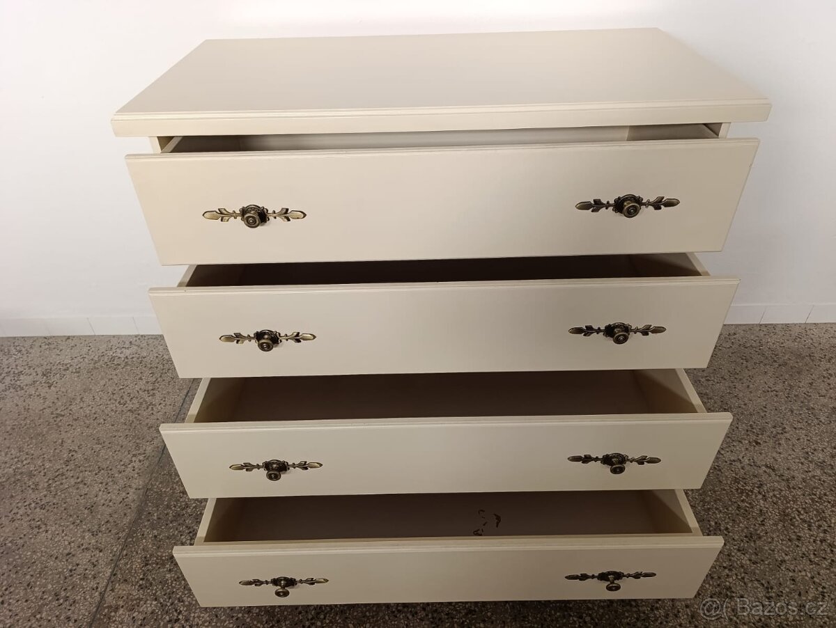 Šuplíková komoda, rustikální styl, Nábytek s příběhem - 9