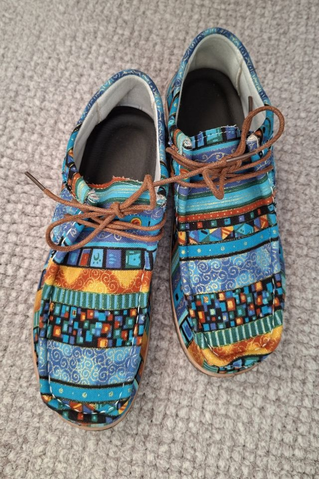 Mokasíny design patchwork č. 40 (fakticky 39) - 9