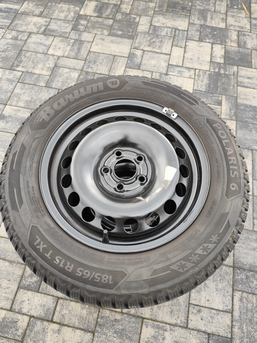 Sadu zimních kol 185/65R15,5x100, Fabia IV - 9