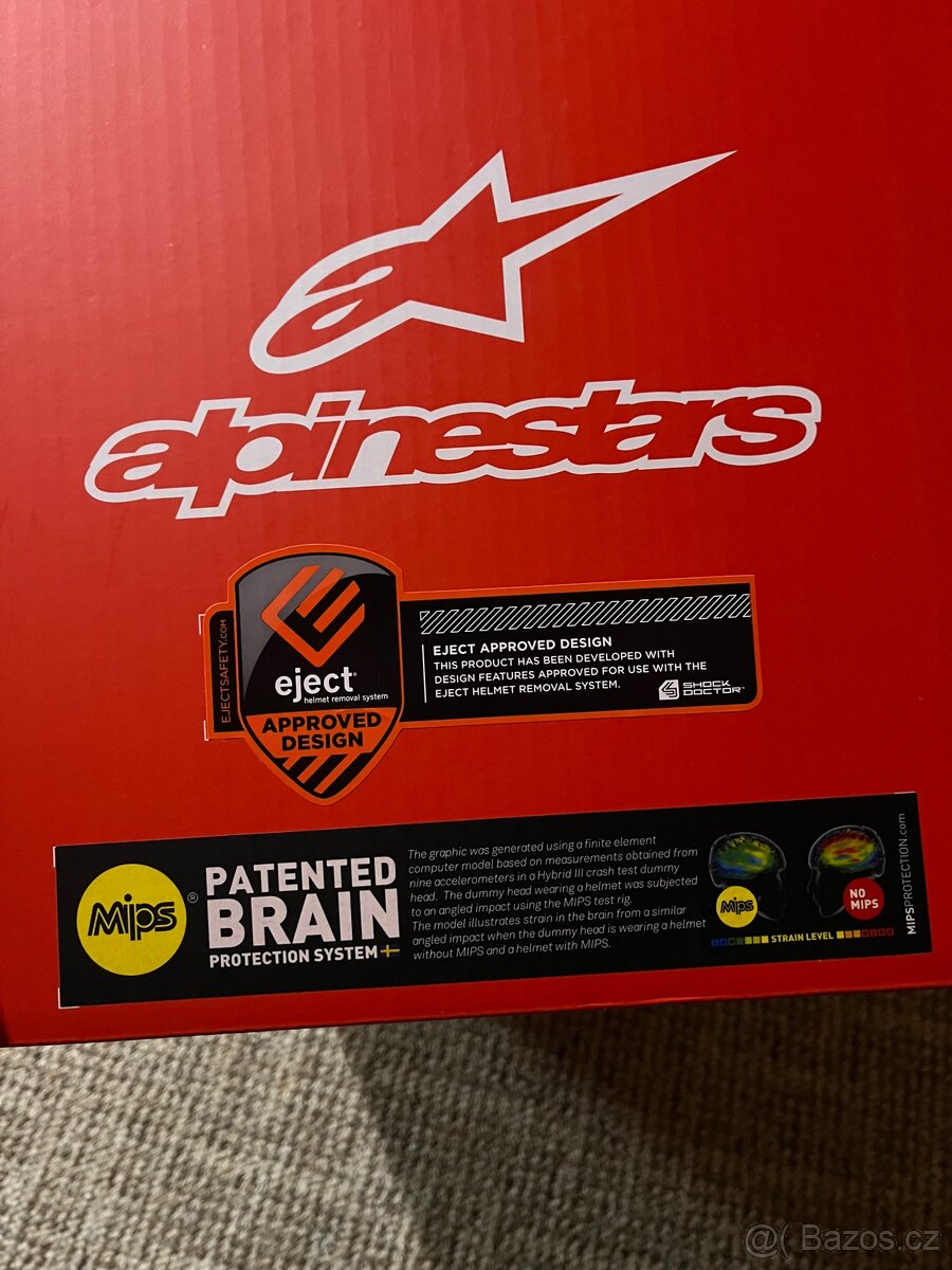 Přilba Alpinestars SM 8 Vel XXL - 9