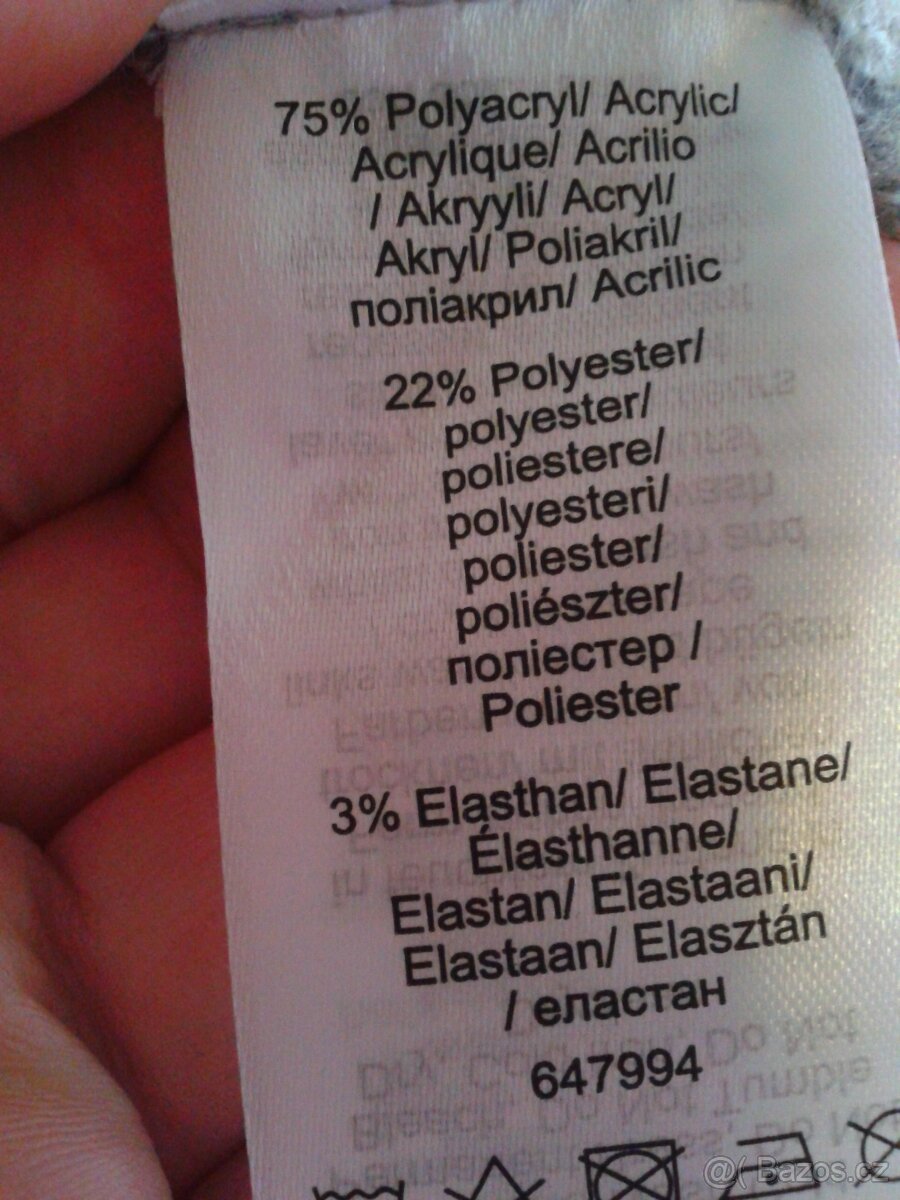 Moc teplé pletené šaty 46/48 - 9