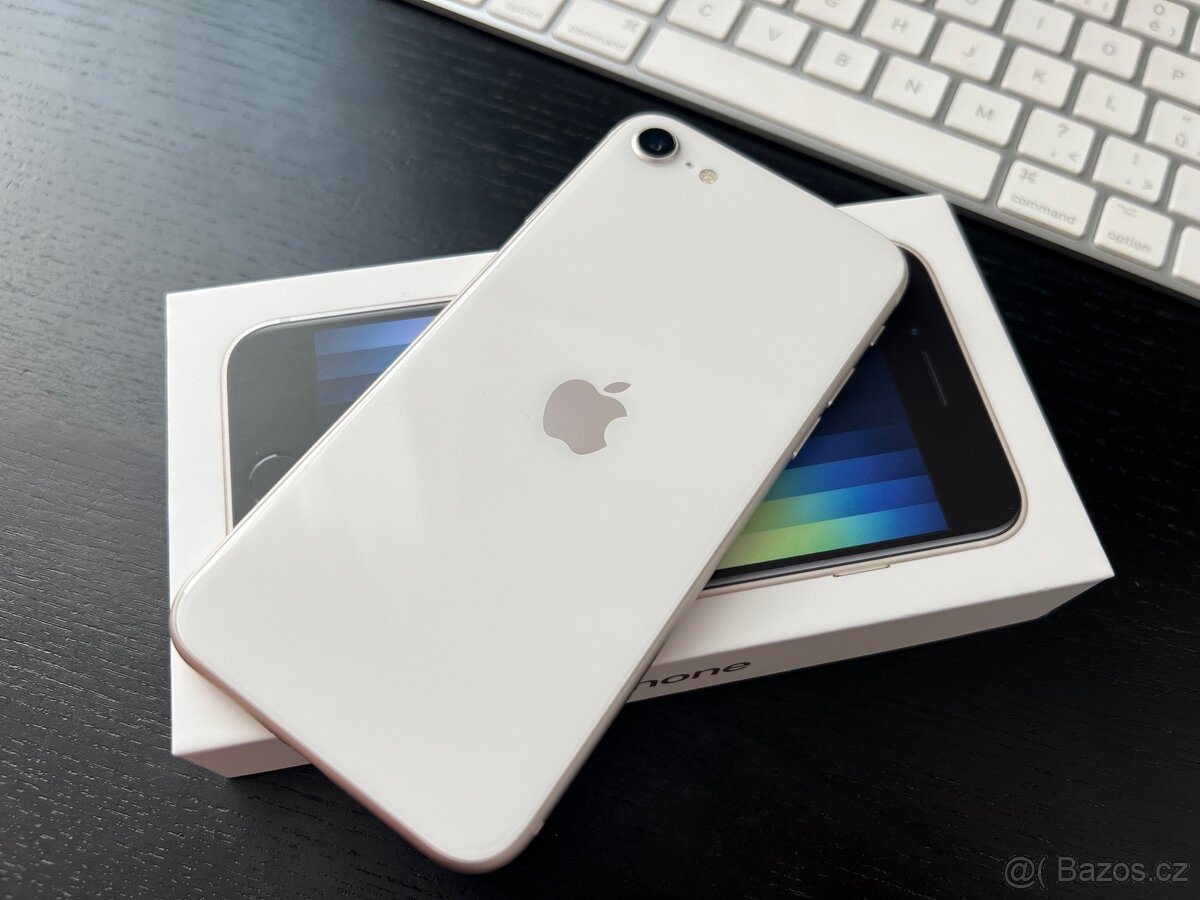 Iphone SE 2022 64GB - TOP STAV - 9