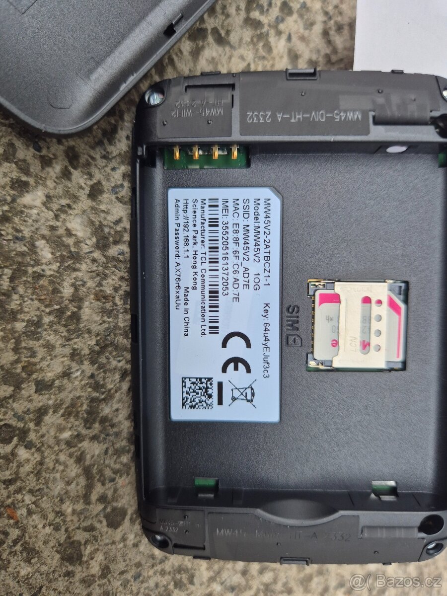 4G LTE modem Alcatel Link Zone Model: MW45V2 - 9