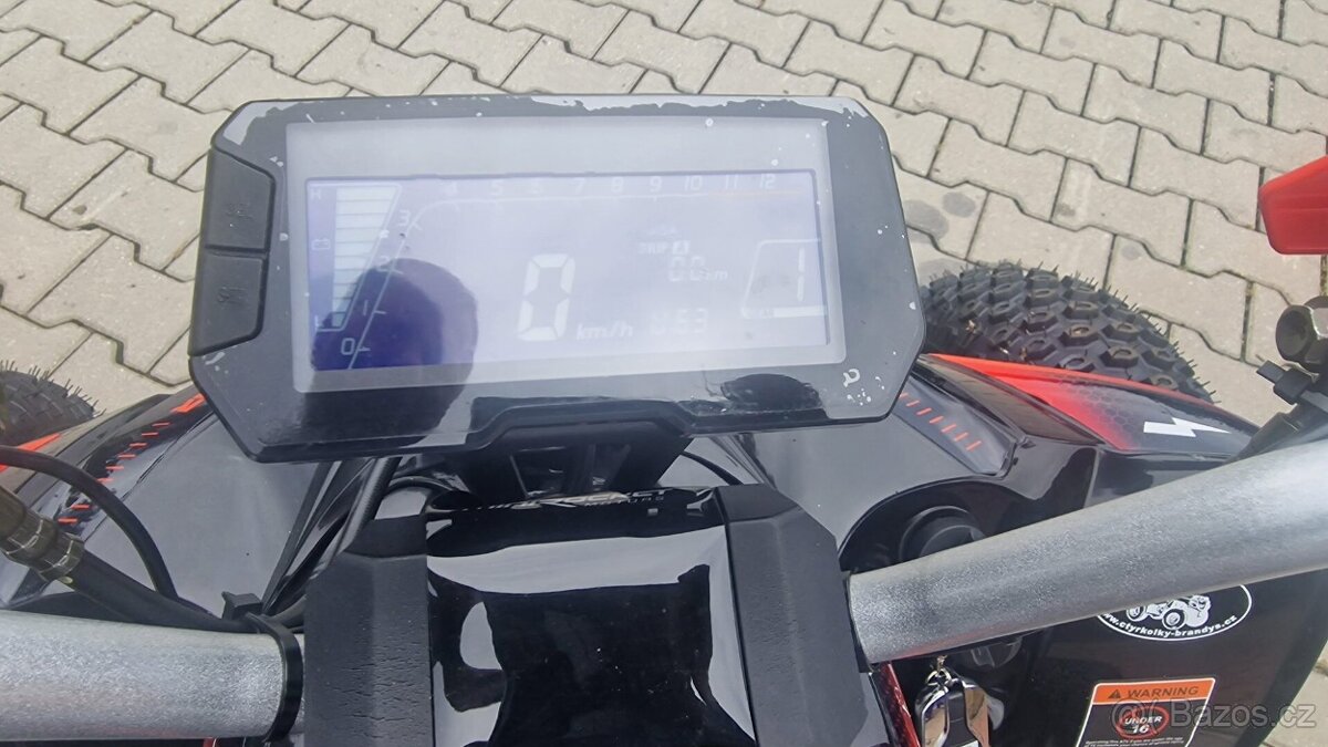 Dětská elektro čtyřkolka ATV eRaptor 1500W 60V - 9