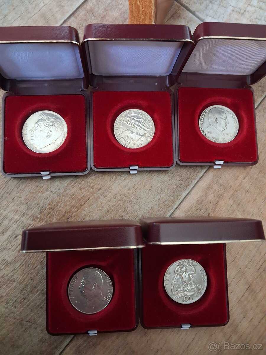 Stříbrné mince - 9