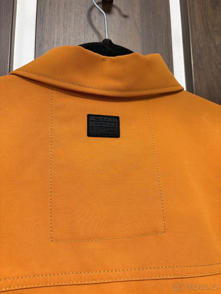 Nová pánská bunda G-Star RAW okrová vel.M - 9