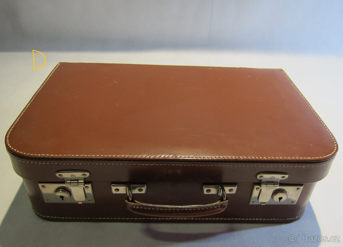 kožený kufřík I.republika SLEVA - 9