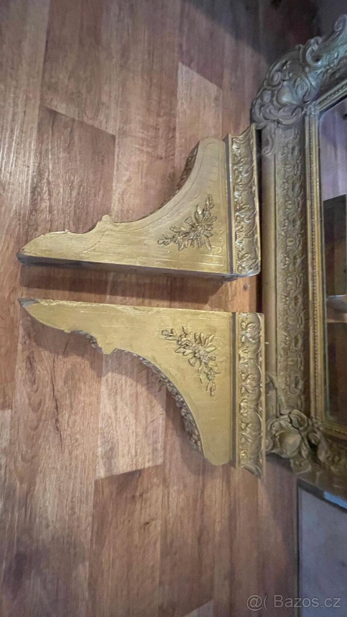 Starožitné zámecké zrcadlo - 9