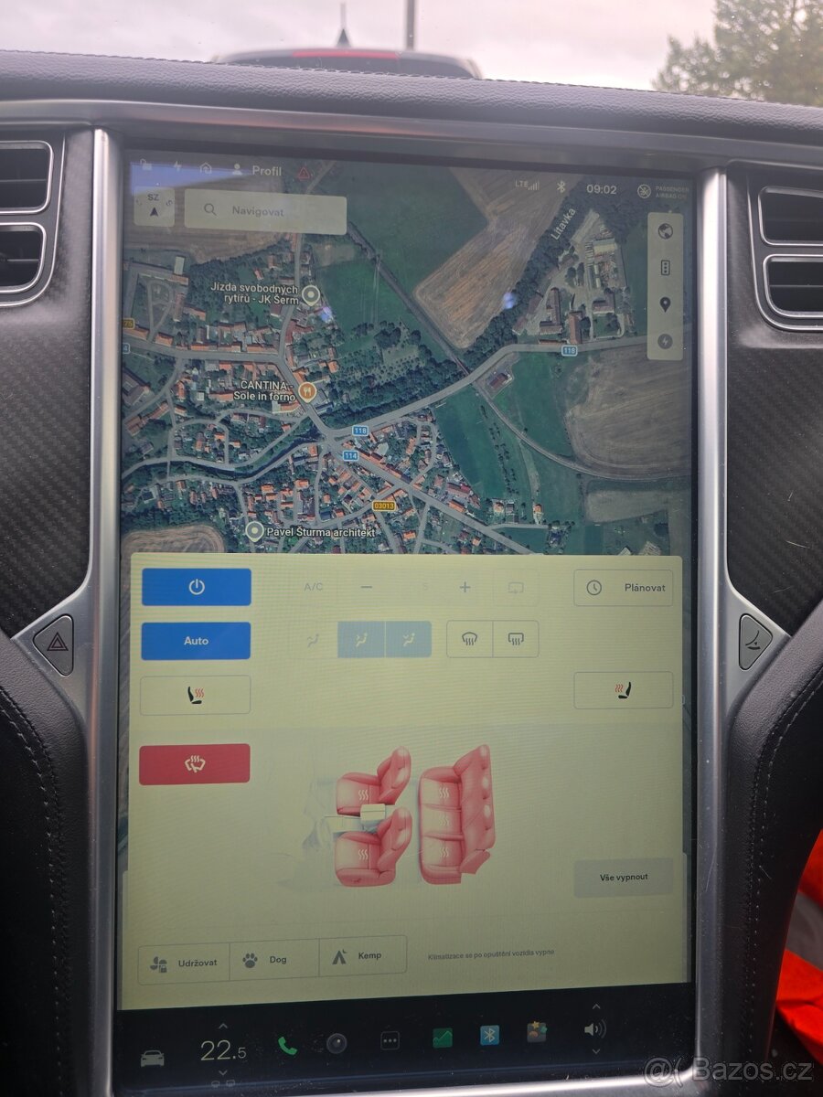 Tesla Model S P85 Free Supercharger - 9
