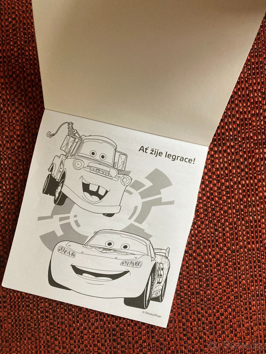 3x Puzzle Blesk McQueen + dárky - cena celkem - 9