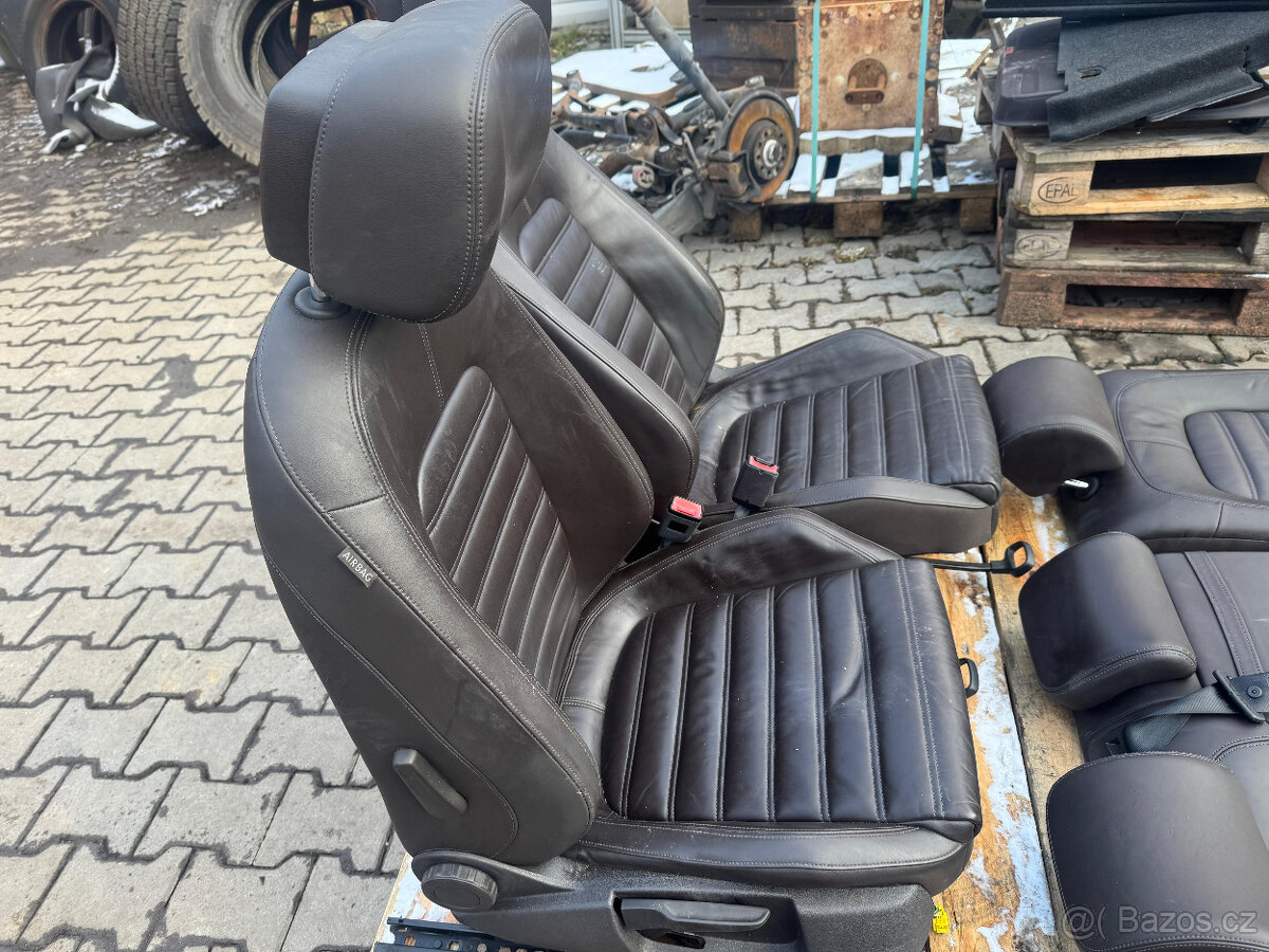 sedačky volkswagen passat B7 combi -kůže - 9