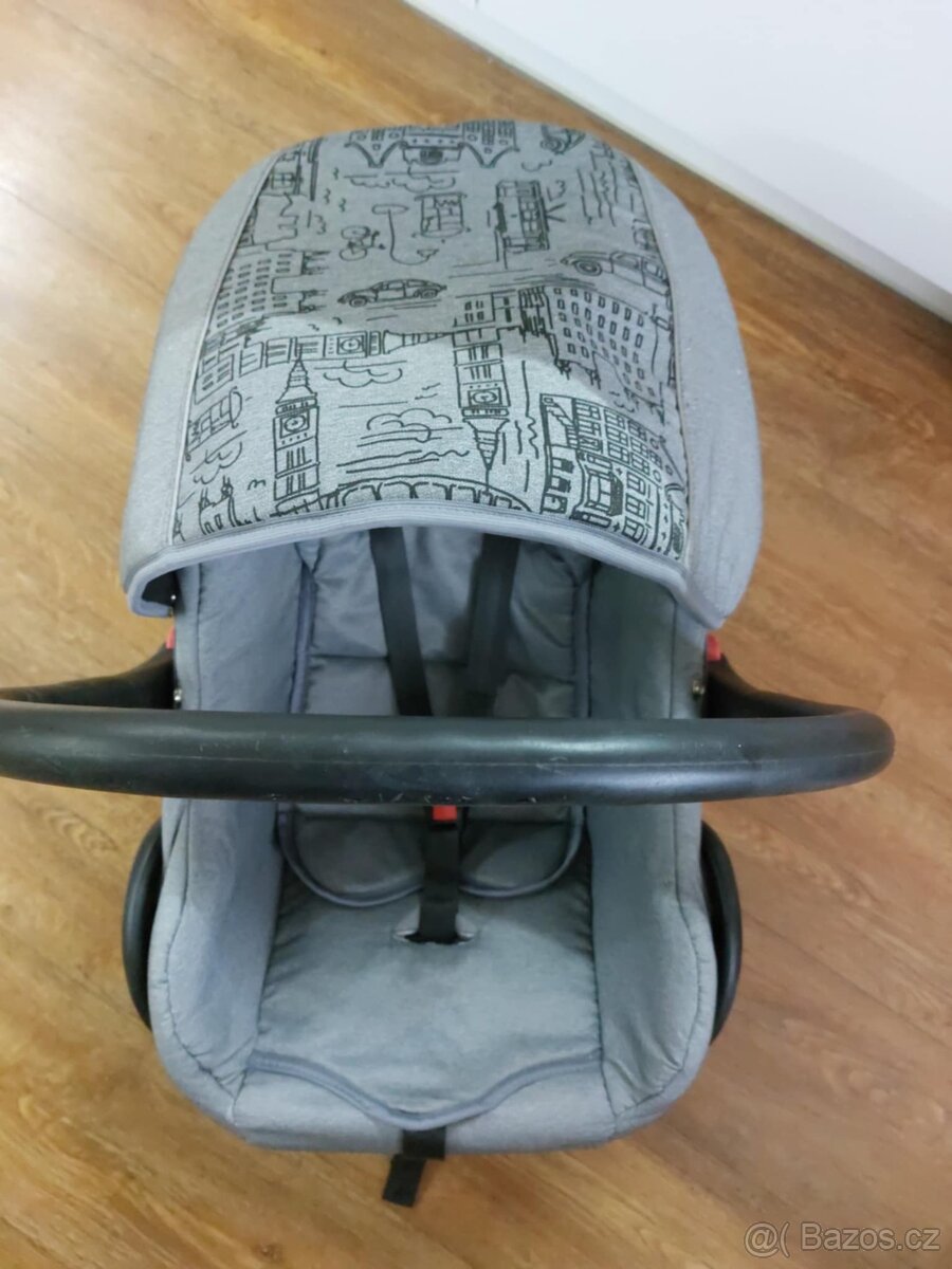 Kombinovaný kočárek + vajíčko - 9
