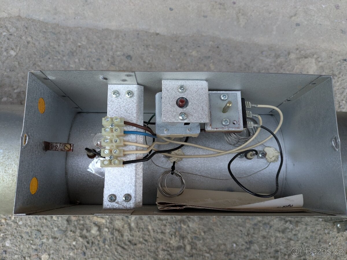 Elektrický kruhový ohřívač vzduchu Pyrox CB 160/1,2 230V - 9