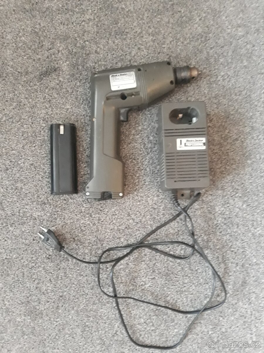 AKU VRTAČKU ZN. BLACK DECKER S NABÍJEČKOU - 9