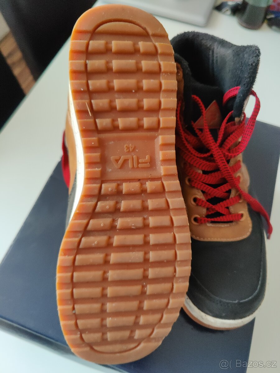 Zimní boty FILA vel:43, ADIDAS vel:43,5 - 9