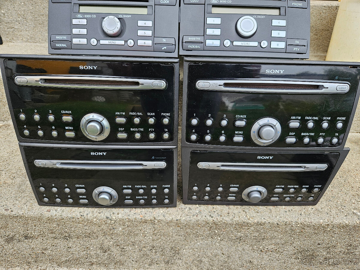 Ford autorádia originál RDS - 9