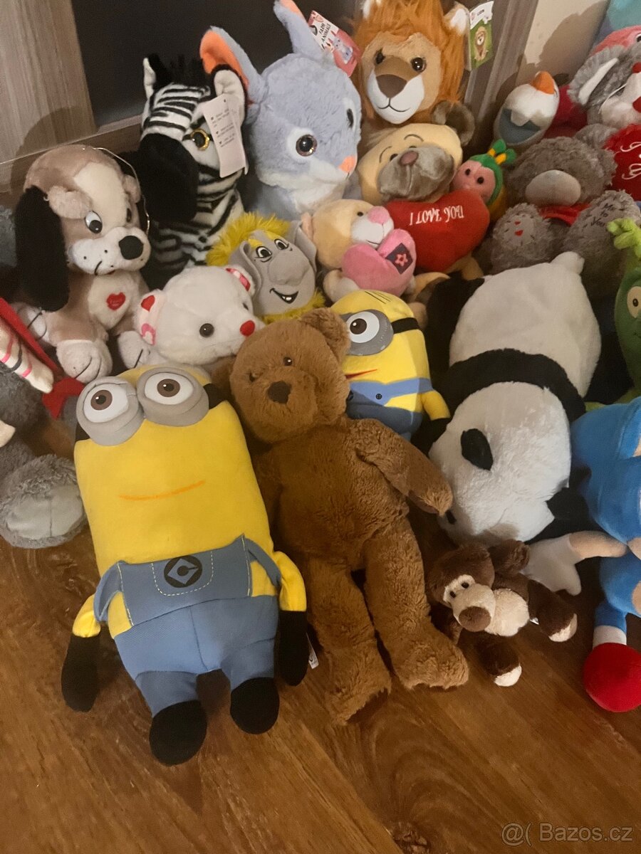 Mix plyšáků 1 - 9
