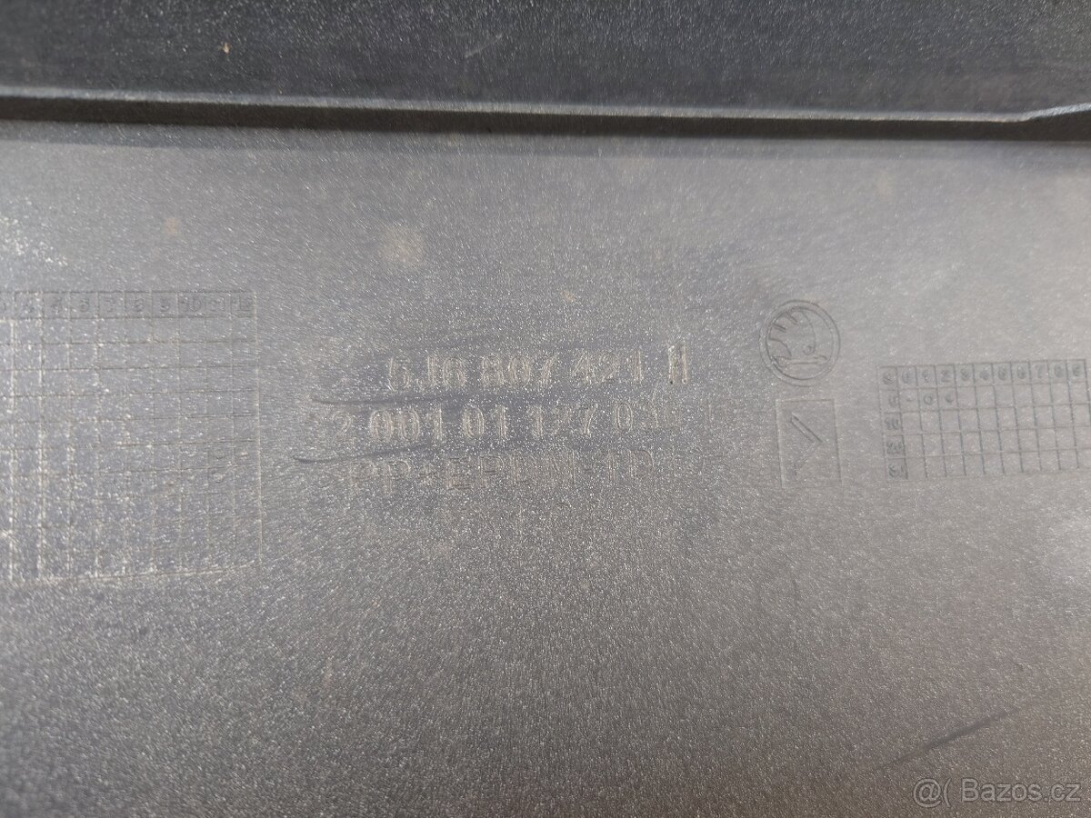 Zadní nárazník Škoda Fabia II. Hatchback - 9