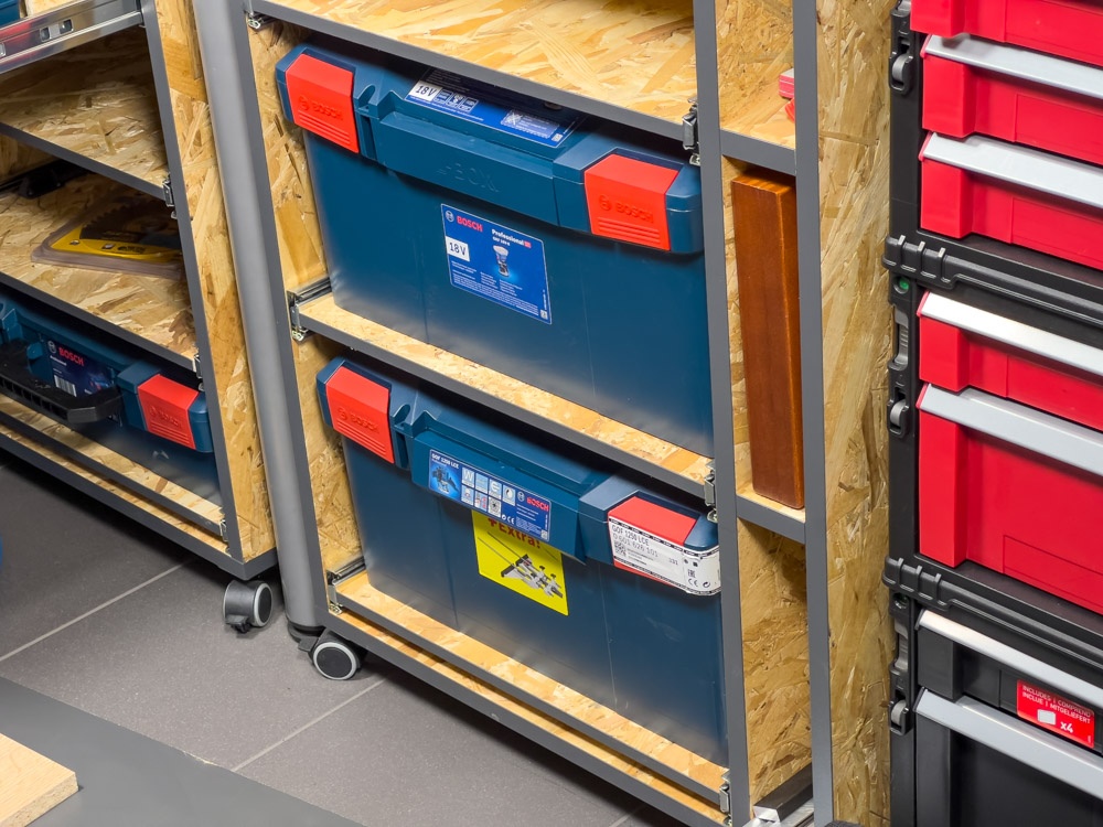 Montážne klipy pre Bosch L-BOXX systainer kufor na podložku - 9