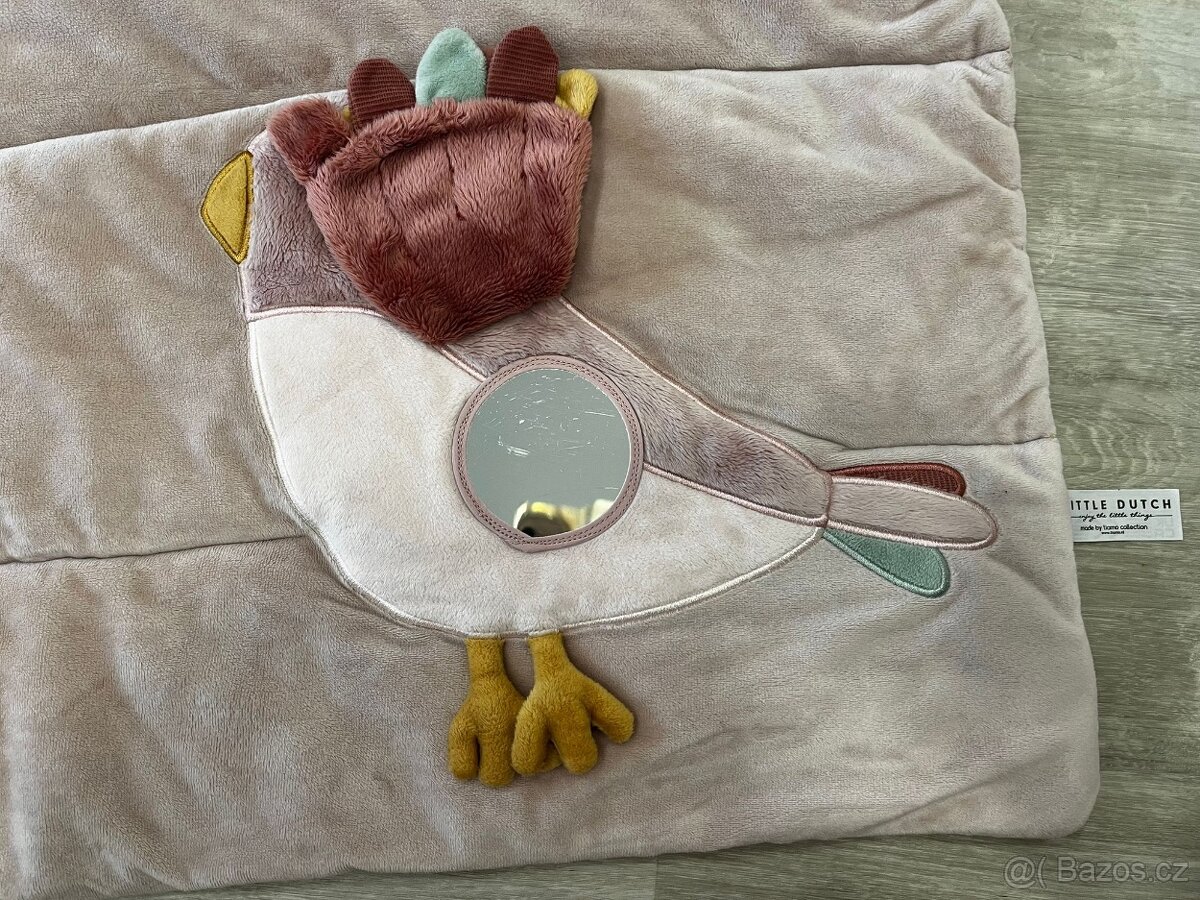 Little Dutch hrací deka/podložka kolekce Květiny a motýli - 9