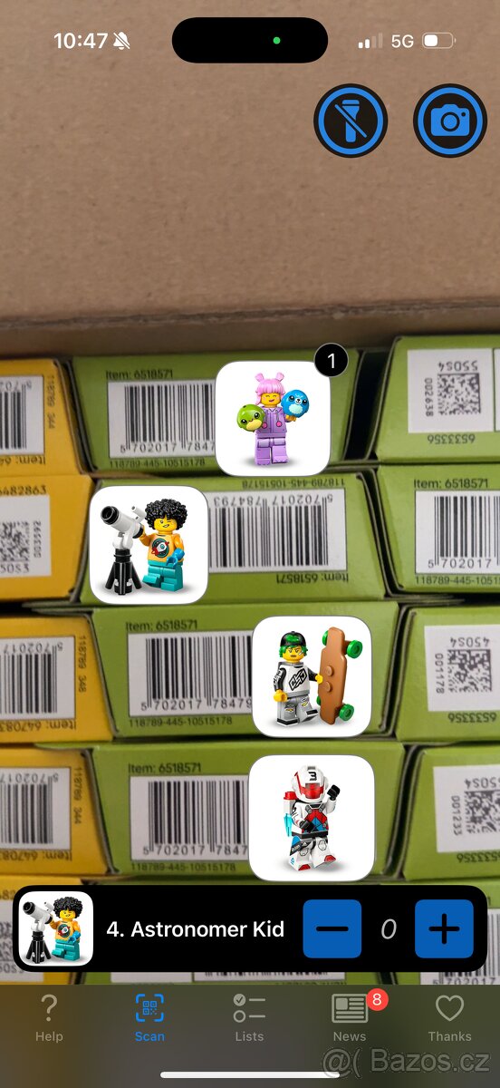 Lego minifigurky 71045 a 71048 kompletní serie - 9