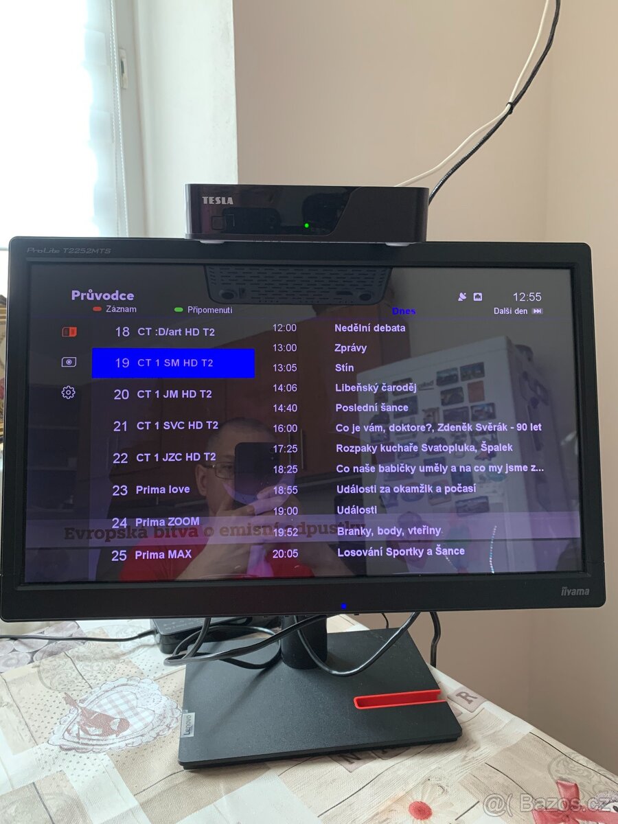 DVBT 2 Settop box z HBBRid TV (červene tlačitko) - 9