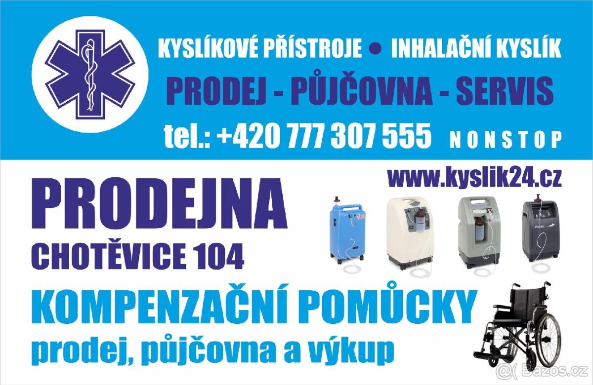 Kyslíkový přístroj Philips Everflo - ZÁRUKA + DOPRAVA - 9