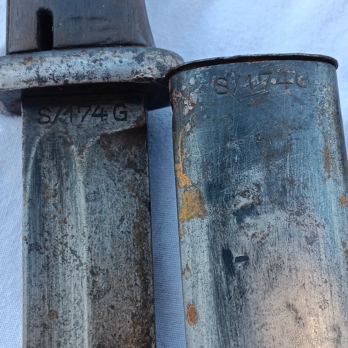 Bajonet Mauser shodná čísla - 9