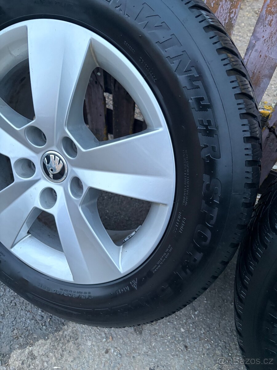 Alu disky Škoda Superb 3 215/60 r16 - 9