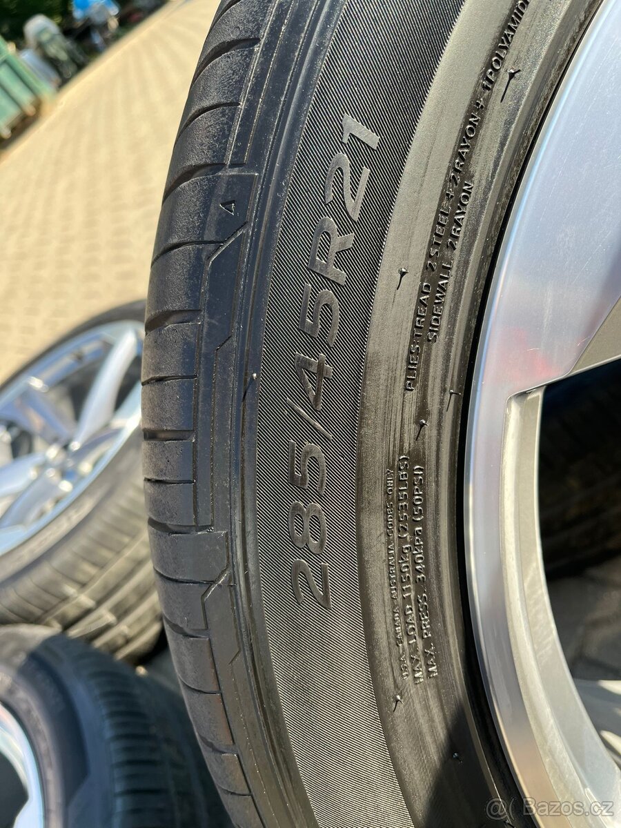 Audi SQ8/ Q8, kola 21" letní - 9