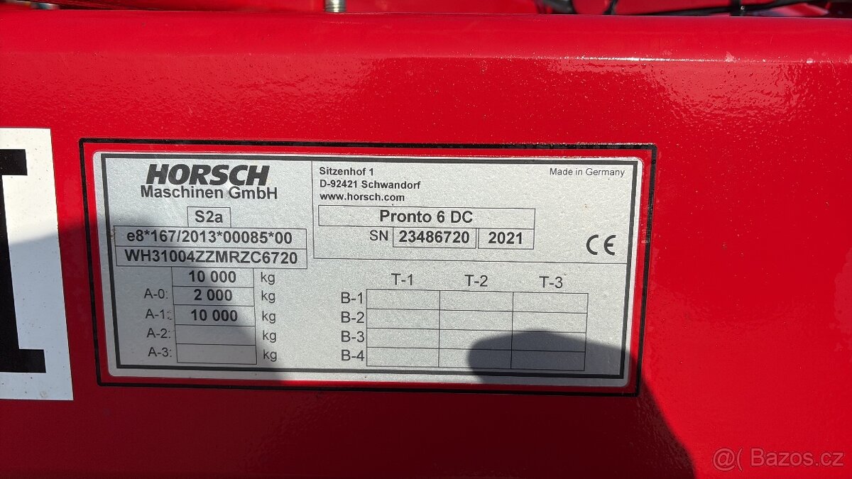 Prodám Horsch pronto 6DC - 9