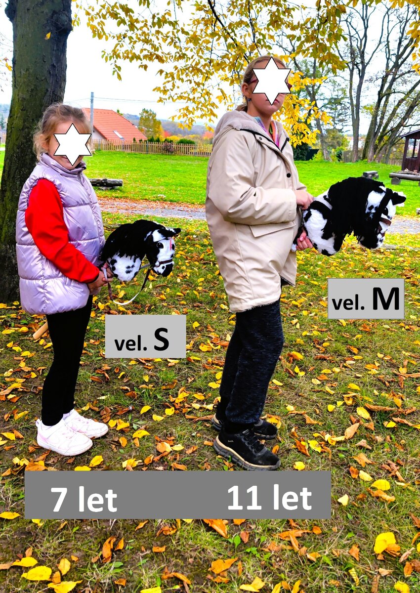 HOBBY HORSE - koníci na tyči - velikost S - 9