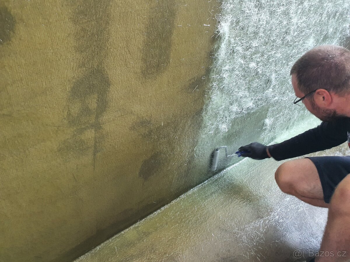 Nástřik sklolaminátu. - 9