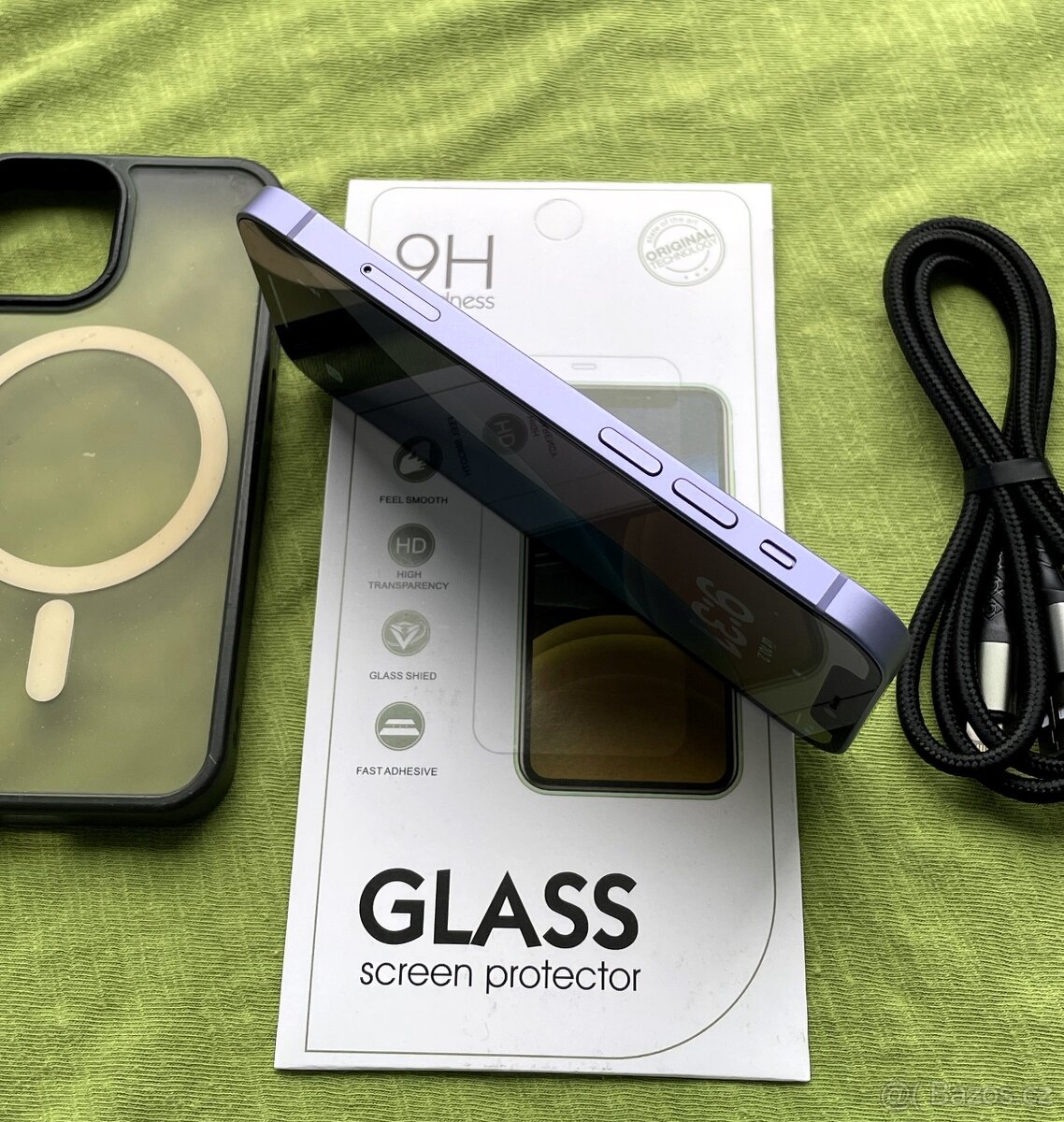 🍏 Apple Iphone 12 MiNi Purple 64GB 🍎 100% baterie 🔋 - 9