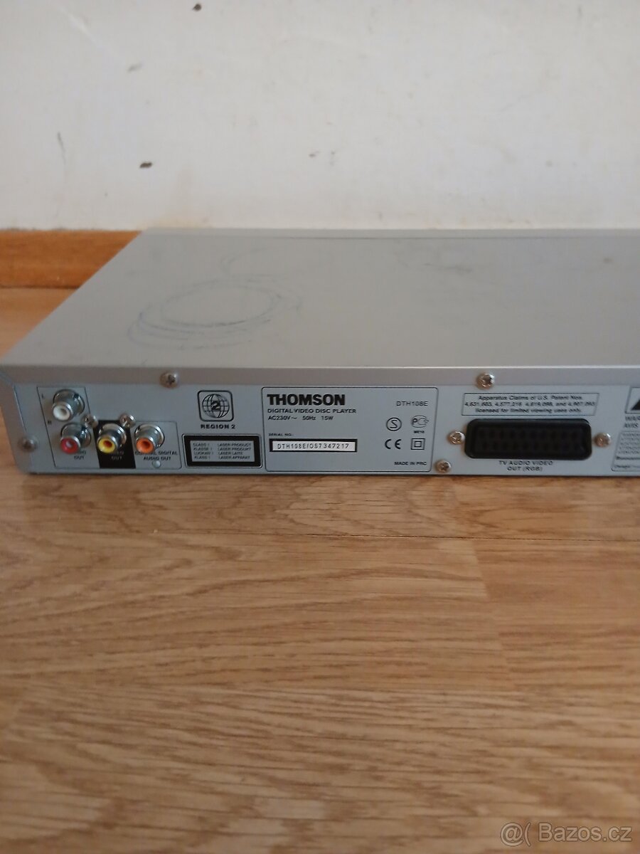 DVD PŘEHRAVAČ ZN. THOMSON 220 V. - 9